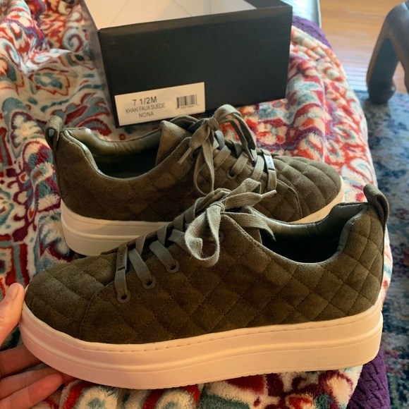 J/ slides platform sneakers - Picture 1 of 4